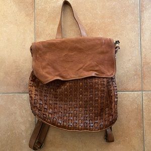 Leather Sundance backpack
